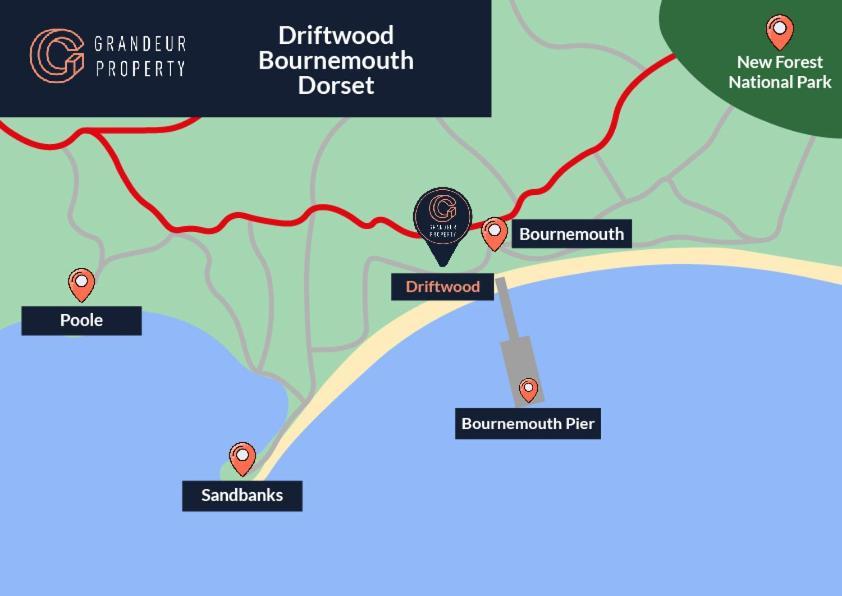 Driftwood By Grandeur Property Bournemouth Luaran gambar